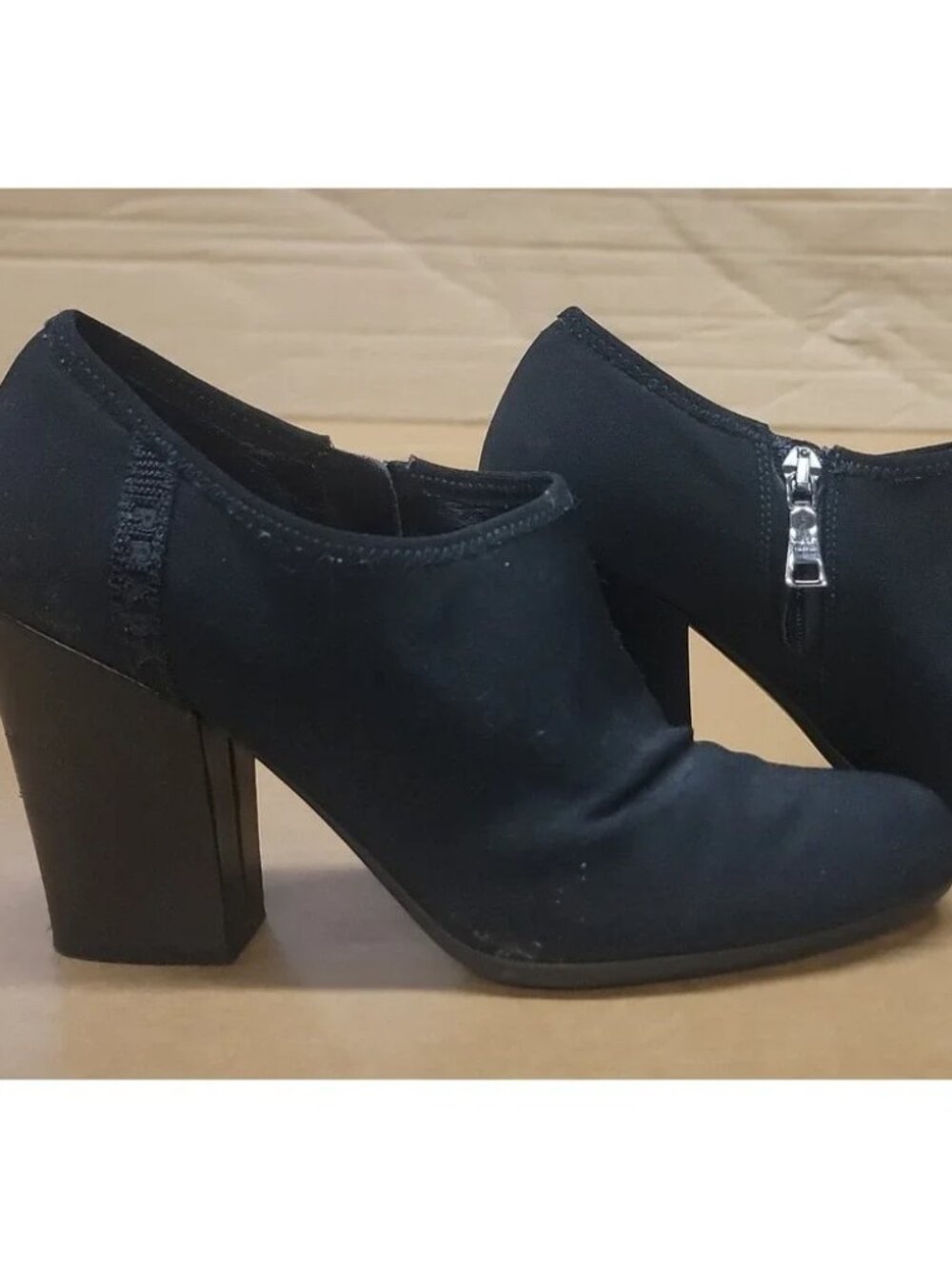 Prada Calzature Donna Scamosciato Grafite Suede Leather Ankle Boots 36.5/6.5